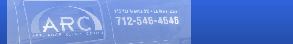 Truck panel Le Mars Appliance Repair ARC