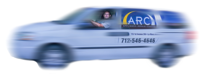 Service Response Van Le Mars Appliance Repair ARC